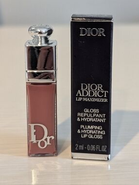 DIOR ADDICT Lip Maximizer 038 Rose Nude  2mL/0.06 fl oz Sample Mini Size